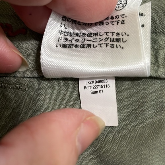 Eddie Bauer |Olive Green |Button Down |ALine |Knee-Length |Casual|Skirt |Size 10 - Picture 11 of 16